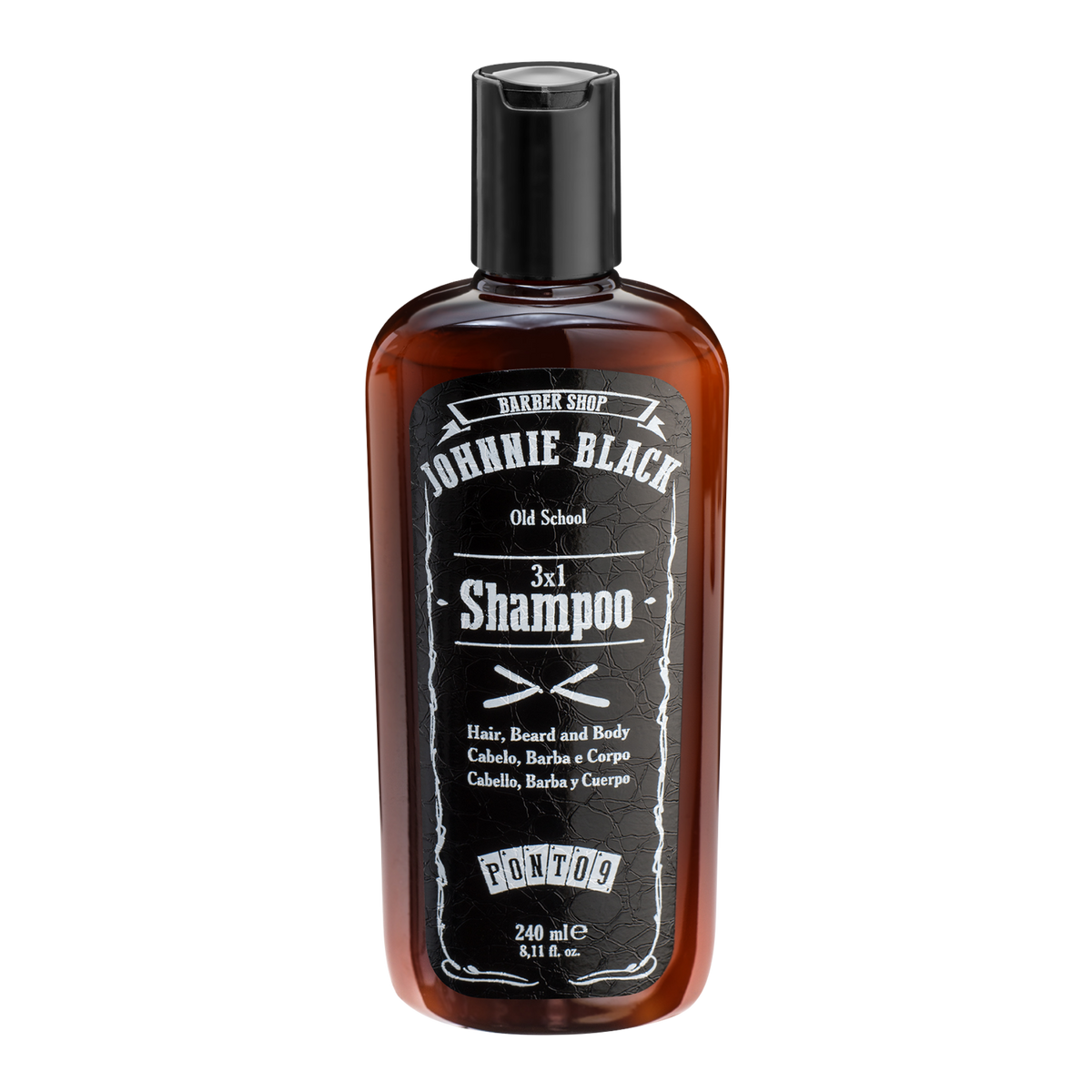 Johnnie Black 3-in-1 Shampoo 8.12 oz
