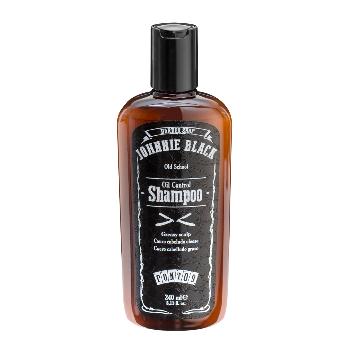 Johnnie Black Oil Control Shampoo 8.12 oz