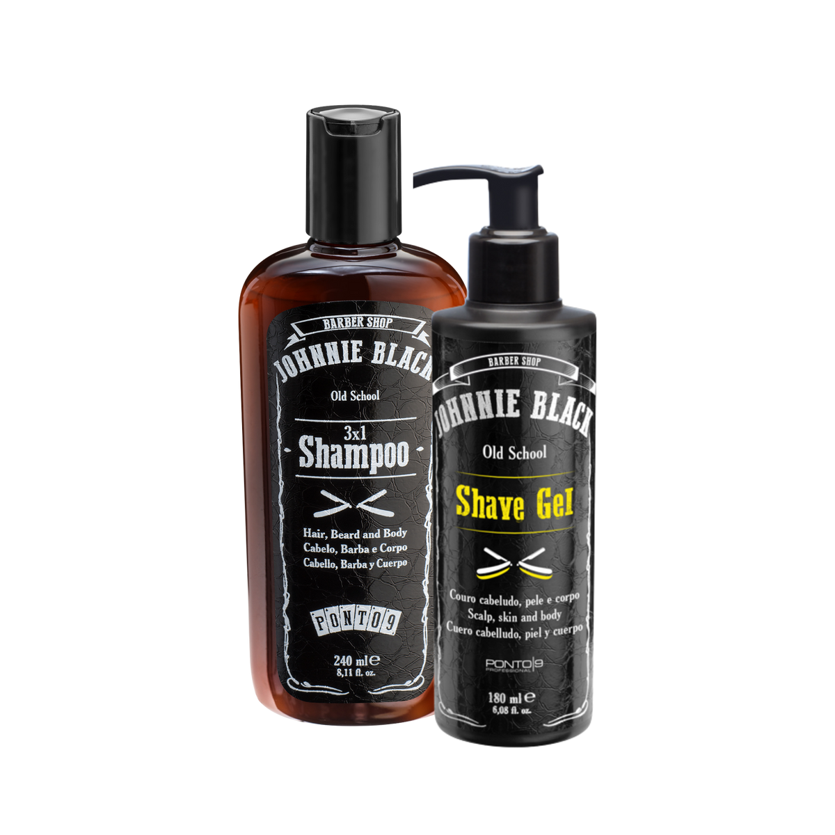 Johnnie Black Shave Kit